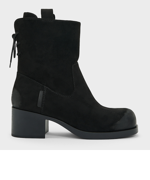 Rosemond ロゼモン バックレースカーフブーツ