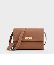 Chance チャンス レザー ターンロッククロスボディバッグ