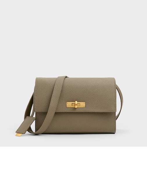 Chance チャンス レザー ターンロッククロスボディバッグ