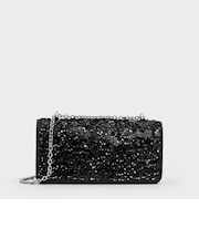 Paffuto パフート シークイン チェーンハンドルロングウォレット