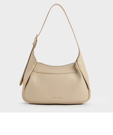 Clarice クラリス プリーツショルダーバッグ