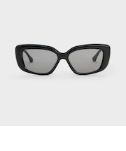 Alix アリックス アセテート メタリックアクセントバタフライサングラス