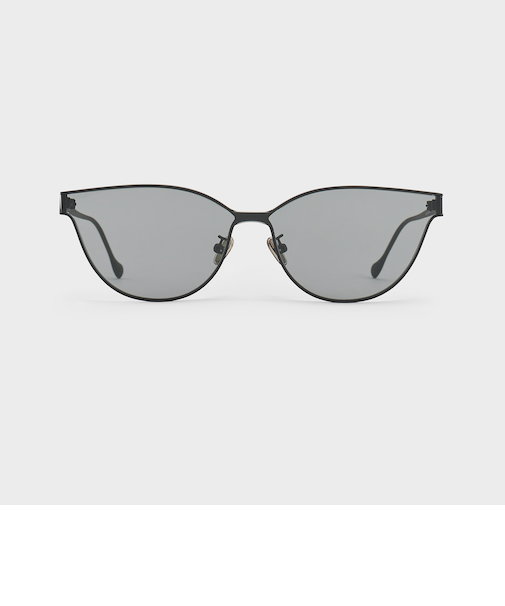 Ginny ジニー メタルリム キャットアイサングラス