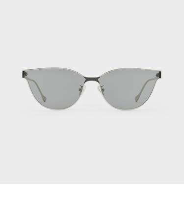 Ginny ジニー メタルリム キャットアイサングラス