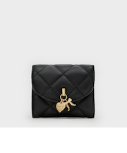 Arrietty アリエッティ キルトボウハートチャーム カバーフラップウォレット