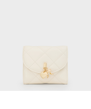 Arrietty アリエッティ キルトボウハートチャーム カバーフラップウォレット