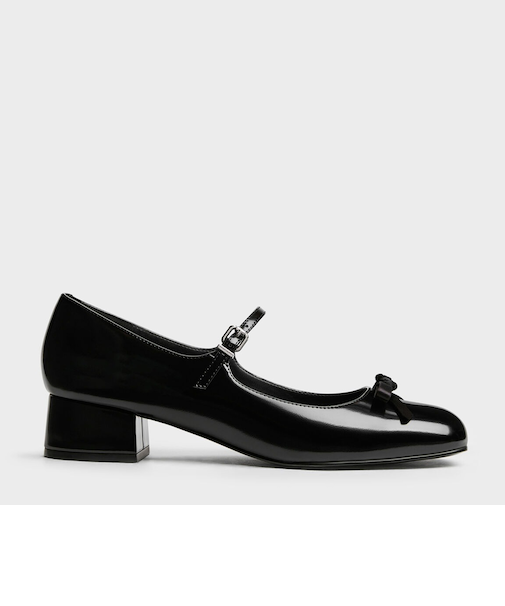 Kelis ケリス ローズボウメリージェーンパンプス