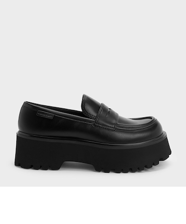 Eliot エリオット プラットフォームローファー