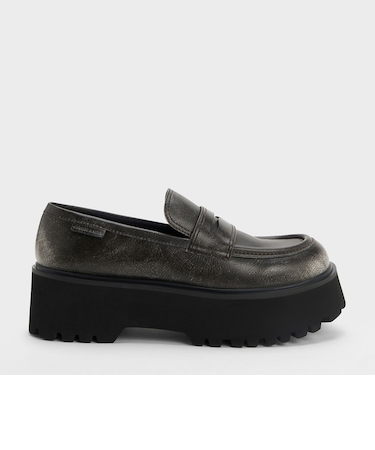 Eliot エリオット プラットフォームローファー