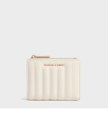 Donna ドンナ クリンクルエフェクトパネルトップジップウォレット