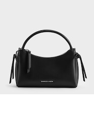 メタルリング ハンドルバケツバック/ Metal Ring Handle Bucket Bag 
