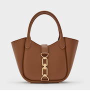 Agatha アガサ チェーンアクセントバケットバッグ