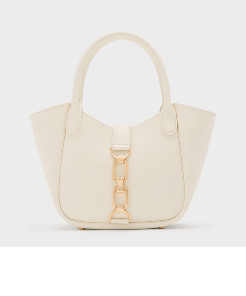 Agatha アガサ チェーンアクセントバケットバッグ