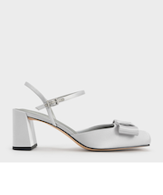 Brantley ブラントリー ボウ アンクルストラップパンプス