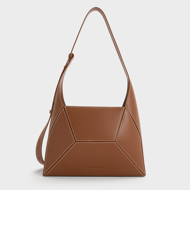 Nasrin ナスリン ジオメトリックホーボーバッグ