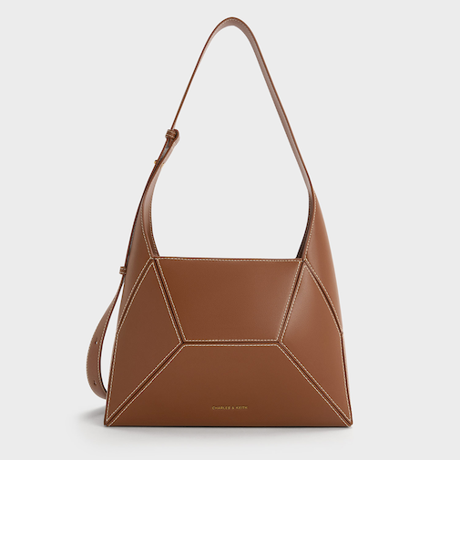 Nasrin ナスリン ジオメトリックホーボーバッグ