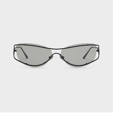 Ainsley エインズリー ジオメトリックサングラス