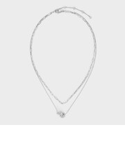 Sable セーブル ロープノット ダブルチェーンネックレス