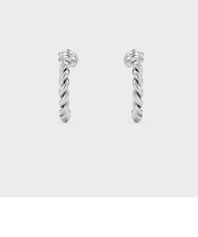 Sable セーブル ロープノットフープピアス