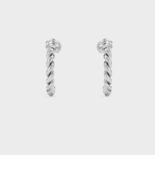 Sable セーブル ロープノットフープピアス