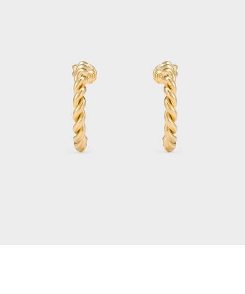 Sable セーブル ロープノットフープピアス