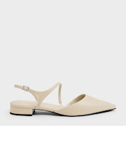 Cordelia コーディリア ポインテッドスリングバックフラット