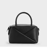 Midori ミドリ ジオメトリックボウリングバッグ