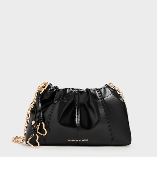 CHARLES & KEITH Ciaraシアラルーシュドクロスボディーバッグ Ciara シアラ ルーシュドクロスボディーバッグ｜チャールズ＆キースの