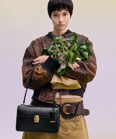 Acelynn エイスリン ロープチェーンショルダーバッグ