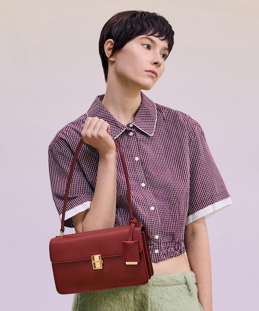 Acelynn エイスリン ロープチェーンショルダーバッグ