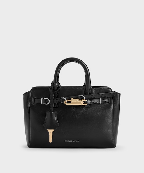 Delfina ミニデルフィナ ベルトトートバッグ