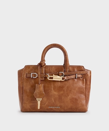 Delfina ミニデルフィナ ベルトトートバッグ