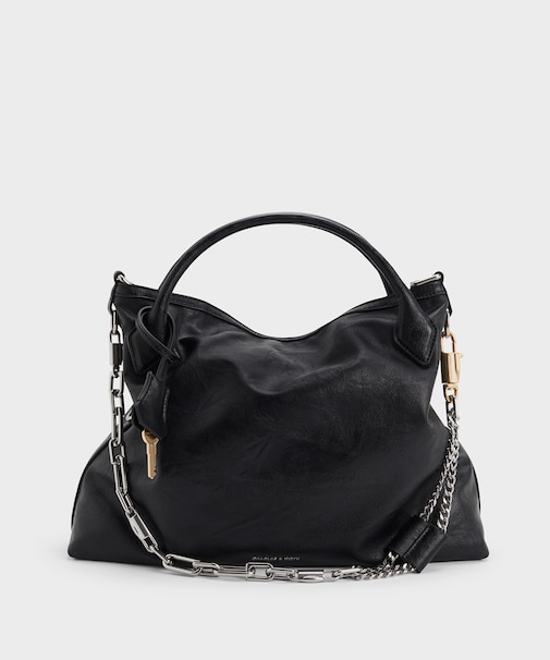 Delfina デルフィナ チェーントートバッグ