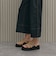 Laine レイン バックルプラットフォーム サンダル