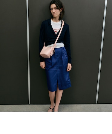 Duo ドゥオ キルティング チェーンバケットバッグ