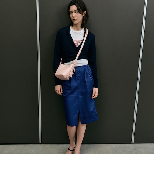 Duo ドゥオ キルティング チェーンバケットバッグ