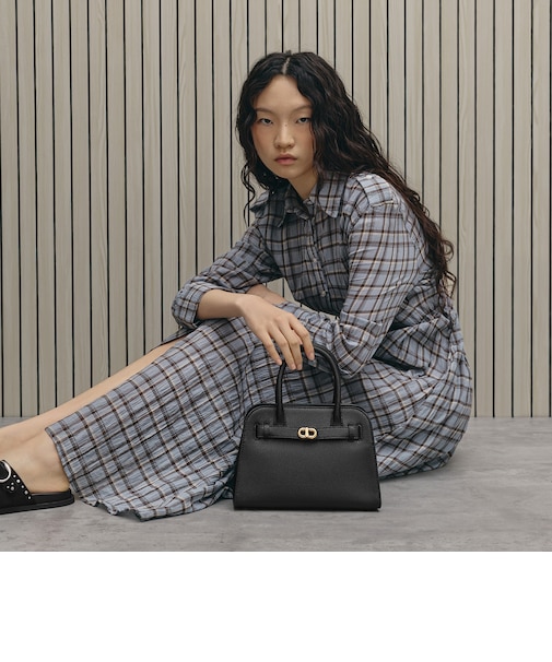 Aubrielle オブリエル ベルトストラクチャー トートバッグ