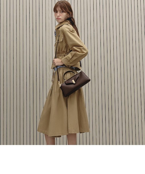 Lilibet リリベット イロンゲイティッド トップハンドルバッグ