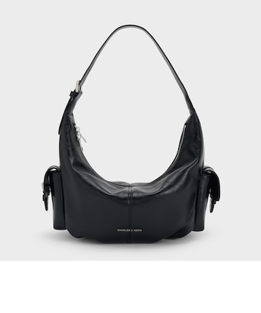 Bessie ベッシー サイドポケット ホーボーバッグ