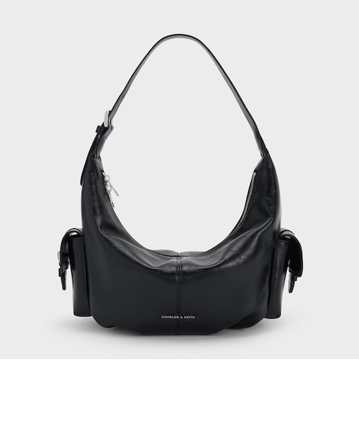 Bessie ベッシー サイドポケット ホーボーバッグ