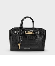 Delfina ミニデルフィナ クロックエフェクト ベルトトートバッグ