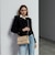 Delfina デルフィナ キルテッド チェーンストラップ ショルダーバッグ