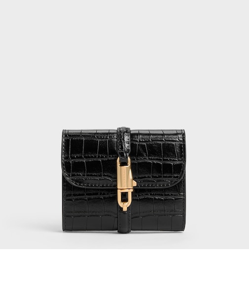 Delfina デルフィナ クロックエフェクト スモールウォレット