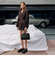Ginevra ラージジネヴラ ストラクチャー ボウリングバッグ