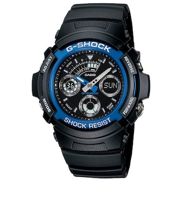G-SHOCK AW-591-2AJF カシオ メンズ 腕時計 アナデジ ブルー 20気圧防水 ウレタン  反転液晶