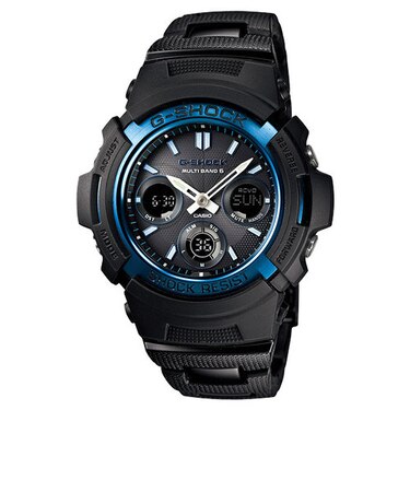 G-SHOCK AWG-M100BC-2AJF カシオ メンズ 腕時計 電波ソーラー ブルー ベーシック 国内正規品