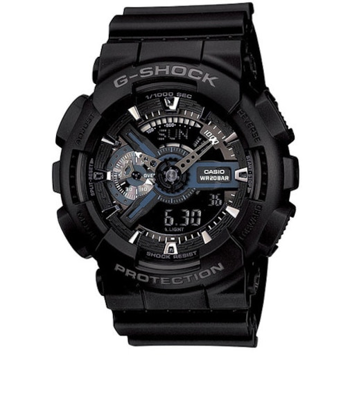G-SHOCK GA-110-1BJF カシオ メンズ 腕時計 ブラック アナデジ ベーシック 国内正規品