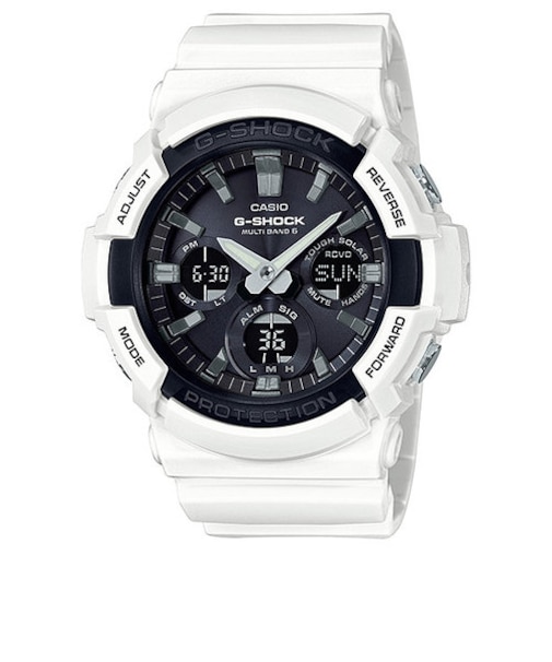 G-SHOCK GAW-100B-7AJF カシオ メンズ 腕時計 電波ソーラー アナデジ ホワイト ビッグケース ベーシック 国内正規品