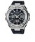 G-SHOCK G-STEEL GST-W110-1AJF メンズ 腕時計 電波ソーラー アナデジ シルバー ブラック メタル レイヤーガード 国内正規品 カシオ