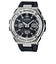 G-SHOCK G-STEEL GST-W110-1AJF メンズ 腕時計 電波ソーラー アナデジ シルバー ブラック メタル レイヤーガード 国内正規品 カシオ
